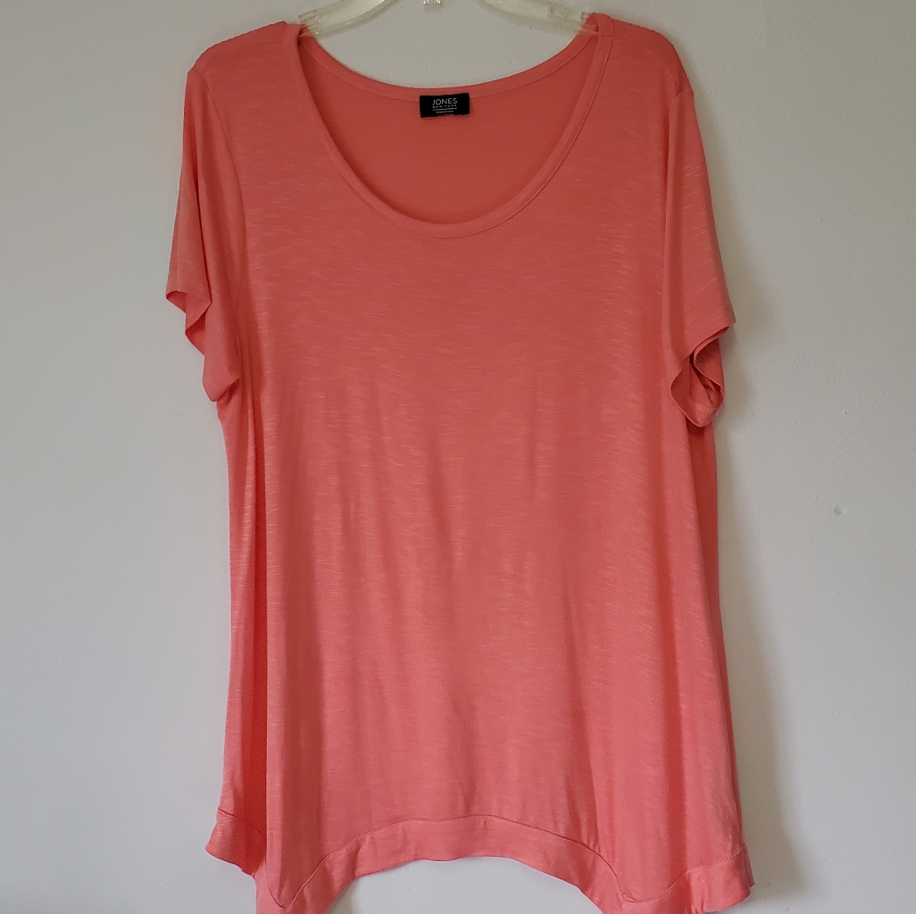 Jones New York/Coral Tunic Top